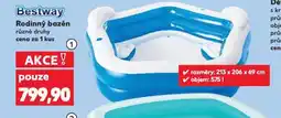 Kaufland Bestway rodinný bazén nabídka