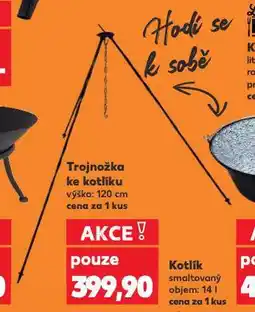 Kaufland Trojnožka ke kotlíku nabídka