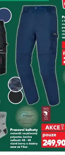 Kaufland Pracovní kalhoty nabídka