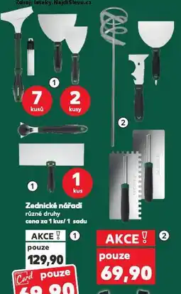 Kaufland Zednické nářadí nabídka