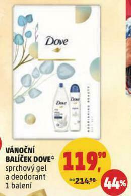 Penny Market Dove vánoční balíček nabídka