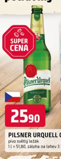 Trefa PILSNER URQUELL nabídka