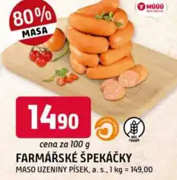 Trefa Farmářské špekáčky nabídka