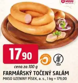 Trefa Farmářský točený salám nabídka