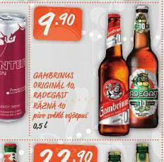Terno Pivo radegast rázná 10 nabídka