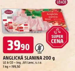 Trefa Anglická slanina nabídka