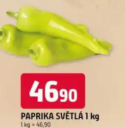Trefa Paprika světlá nabídka