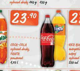 Terno Coca cola, fanta nabídka