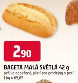 Trefa Bageta malá světlá nabídka