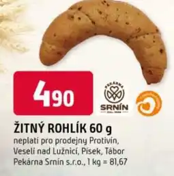 Trefa Žitný rohlík nabídka