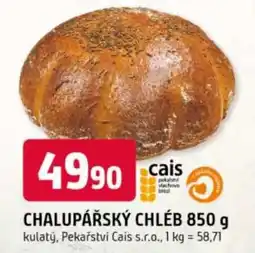 Trefa Chalupářský chléb nabídka
