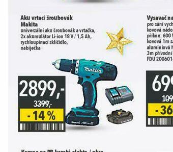 Globus Aku vrtací šroubovák nabídka