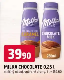 Trefa MILKA Chocolate nabídka