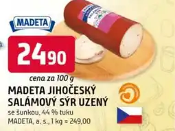 Trefa MADETA Jihočeský salámový sýr uzený nabídka