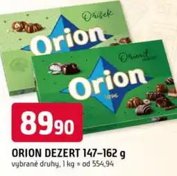 Trefa ORION Dezert nabídka