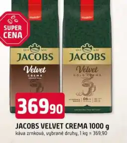 Trefa JACOBS Velvet crema nabídka