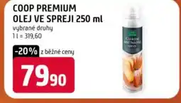 Trefa Coop Premium olej ve spreji nabídka