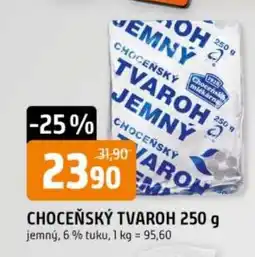 Trefa Choceňský tvaroh nabídka