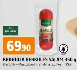 Trefa Krahulik Herkules salám nabídka