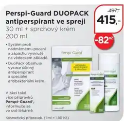 Magistra lékárny Perspi-Guard Duopack antiperspirant ve spreji nabídka