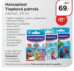 Magistra lékárny Hansaplast Tlapková patrola nabídka