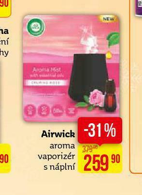 Teta Airwick aroma vaporizér s náplní nabídka