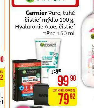 Teta Garnier pure tuhé čistící mýdlo nabídka