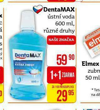 Teta Dentamax ústní voda nabídka