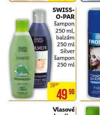 Teta Swiss-o-par šampon, balzám nabídka