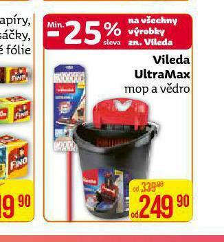 Teta Vileda ultramax mop a vědro nabídka