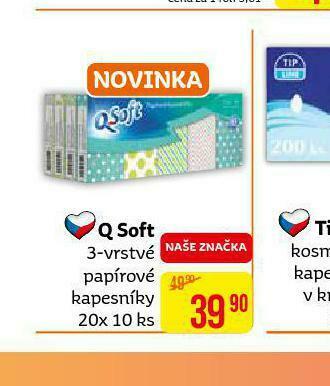 Teta Q soft papírové kapesníky nabídka