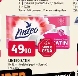 Terno Linteo toaletní papír nabídka