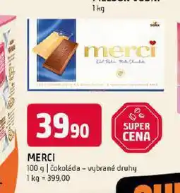 Terno Merci čokoláda nabídka