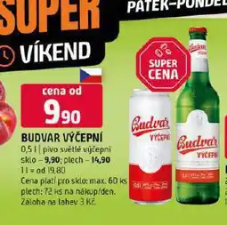Terno Pivo budvar nabídka