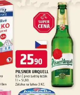 Terno Pivo pilsner urquell nabídka