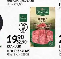 Terno Lovecký salám nabídka