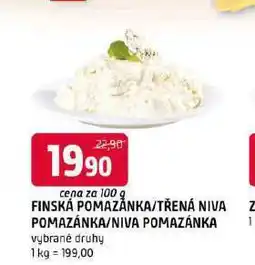 Terno Niva pomazánka nabídka