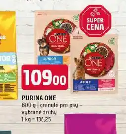 Terno Purina one granule pro psy nabídka