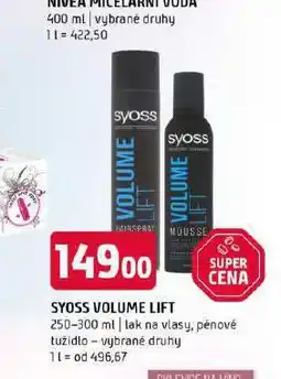 Terno Syoss lak na vlasy nabídka