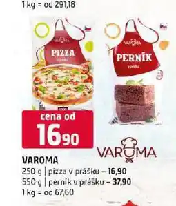Terno Varoma pizza v prášku nabídka