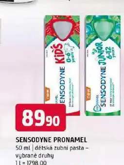 Terno Sensodyne zubní pasta nabídka