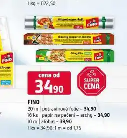 Terno Fino potravinová fólie nabídka
