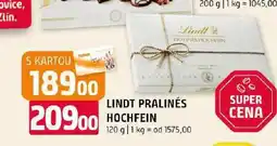 Terno Lindt pralinés hochefin nabídka