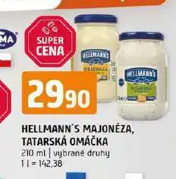 Terno Hellmann's tatarská omáčka nabídka