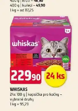 Terno Whiskas kapsičky pro kočky nabídka