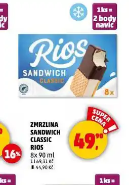 Penny Market Rios zmrzlina nabídka