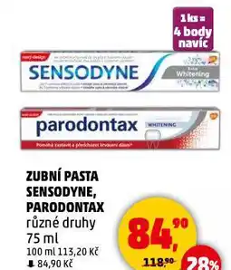 Penny Market Sensodyne zubní pasta nabídka