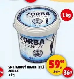 Penny Market Zorba smetanový jogurt nabídka