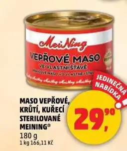 Penny Market Vepřové maso meining nabídka
