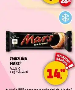 Penny Market Zmrzlina mars nabídka